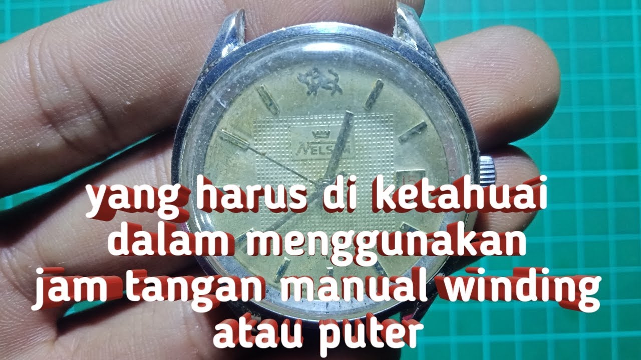 Nelson manual winding mandeg-mandeg #jamtangan #watch #service #tips