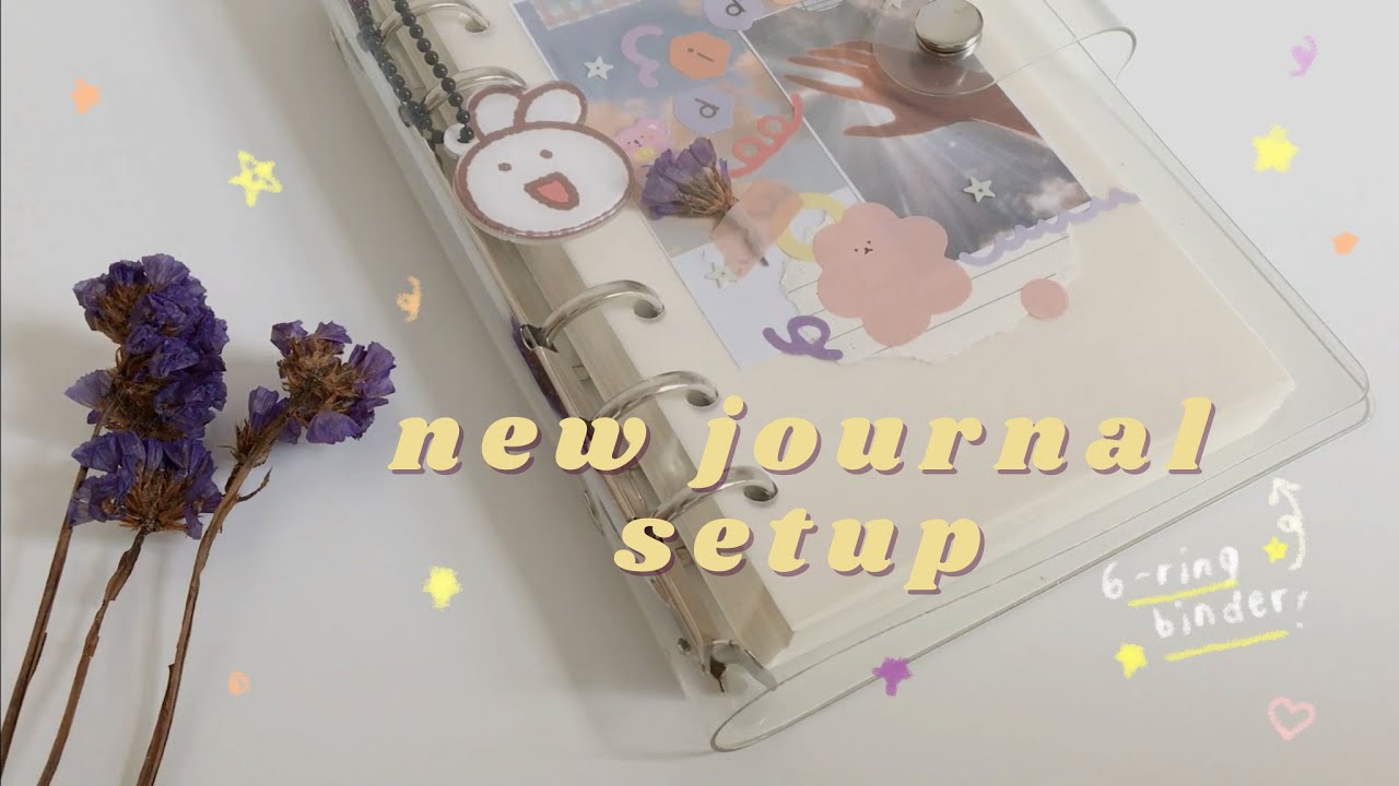 my first 6 ring binder journal! let's setup & decorate🔮 *:･ﾟ✧