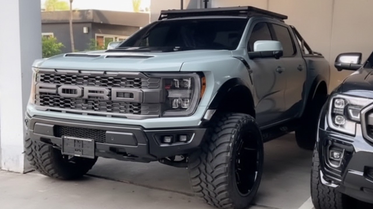 Luck and Prosperity! Ford Raptor F150 Hamer Decoration Off Road Pikcup Truck Thialand Review