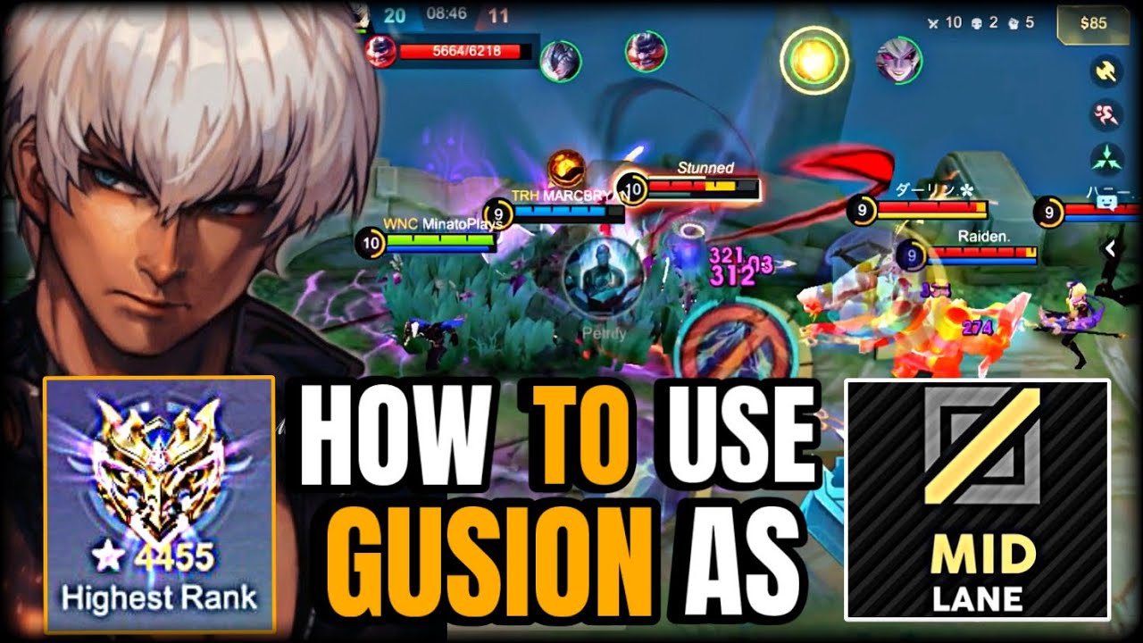 How to Play Gusion as Mid Lane in Mobile Legends | Ultimate Guide 2025