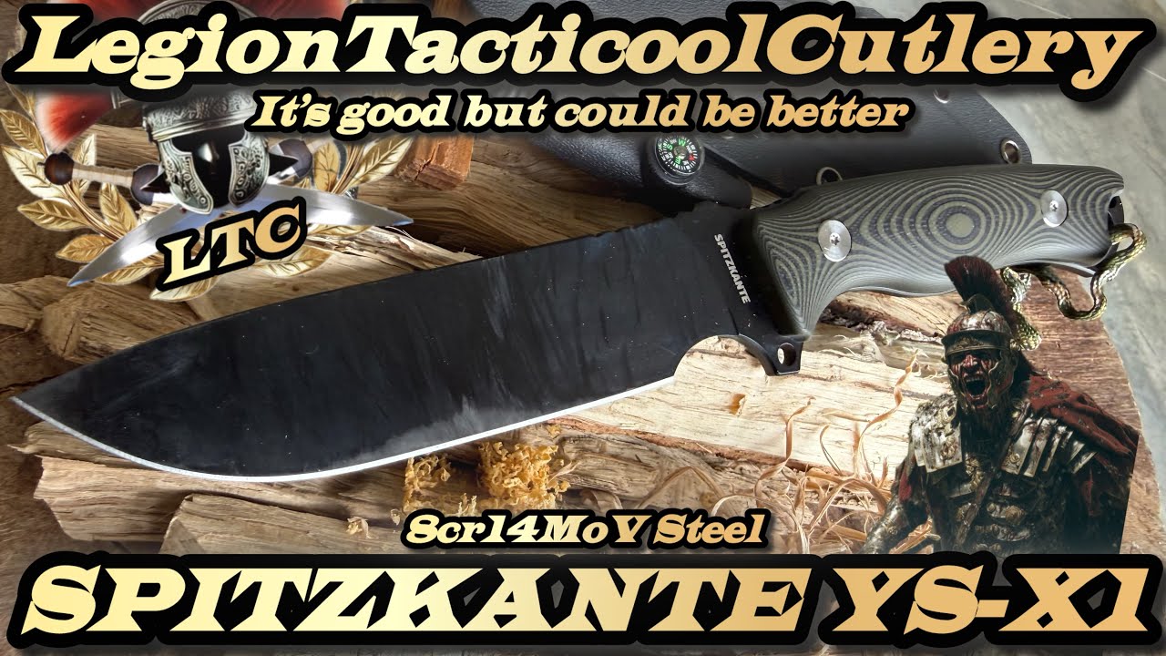 Spitzkante YS-X1 Hunter in 8cr14MoV Steel