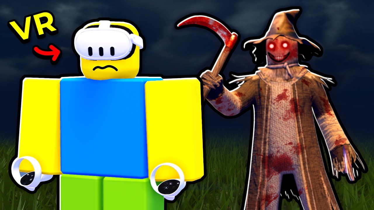 I made a Roblox VR HORROR GAME...