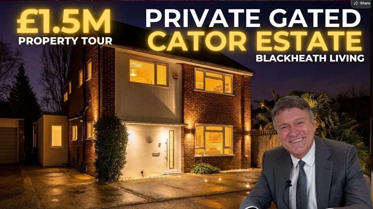 Detached Home on Private Gated Cator Estate | Manorbrook, Blackheath SE3