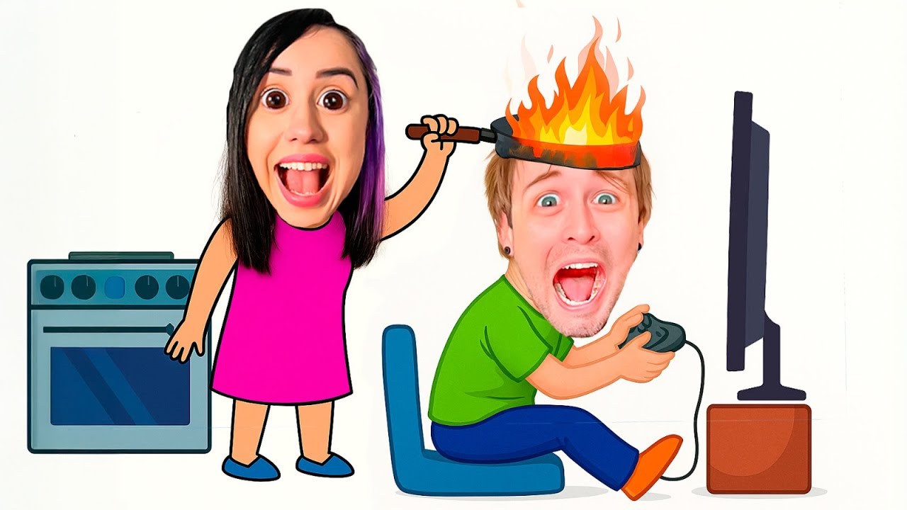 DESENHE as SITUAÇÕES MAIS ESTRANHAS para VENCER nos MELHORES JOGOS de CELULAR!