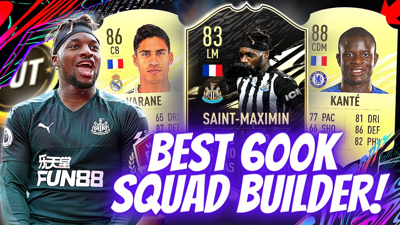 BEST 600K TEAM FIFA 21 (Get More Wins Easily)! | FIFA 21 600K SQUAD BUILDER!