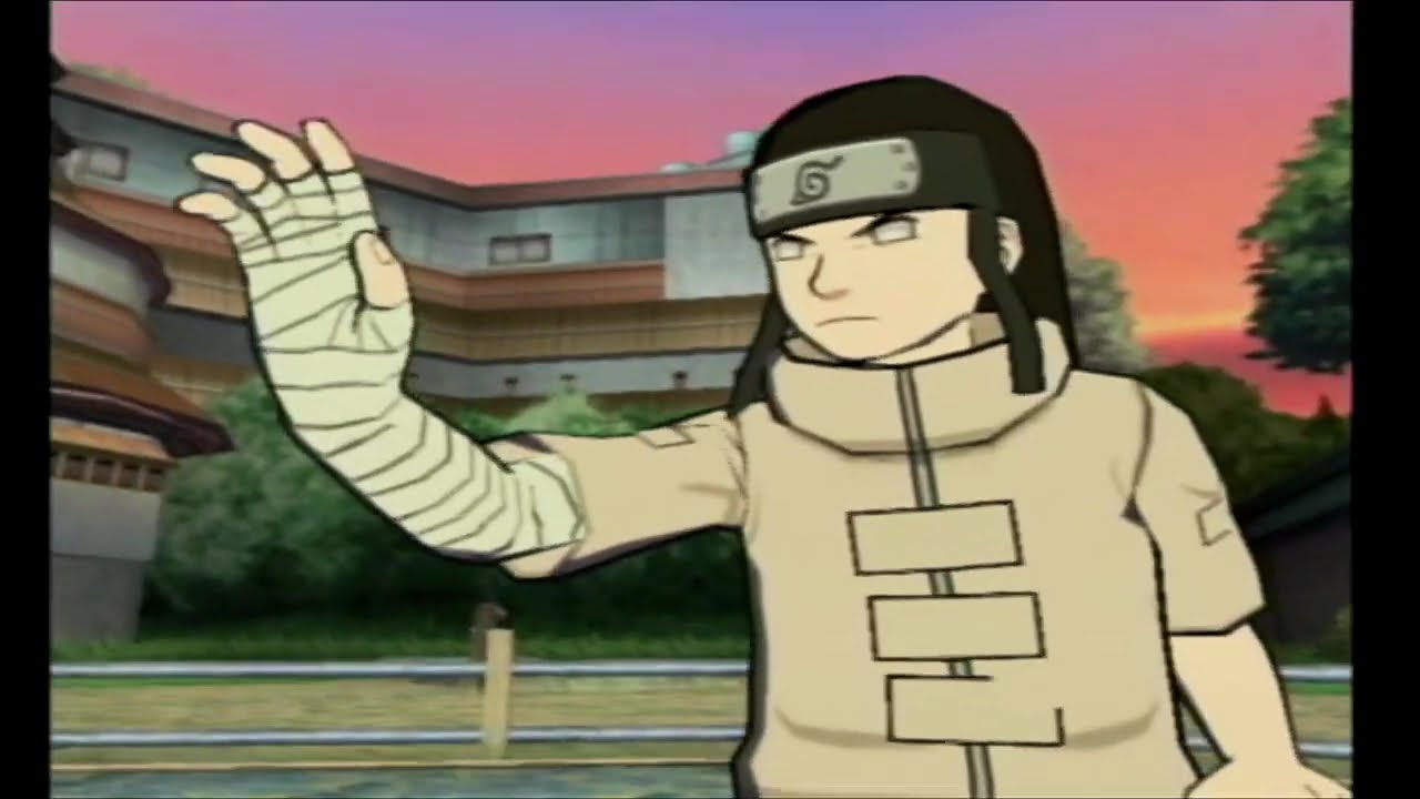 Naruto: Clash of Ninja 2 (GameCube) - Extra Story/Story 22 - Rock Lee VS Neji Hyuga