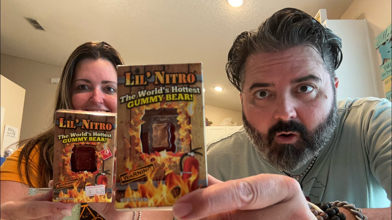 Tastin’ Like A Boss: 9 Mil. Scoville. World’s HOTTEST Gummy Bear.  Ft. Lissette. #lilnitrochallenge