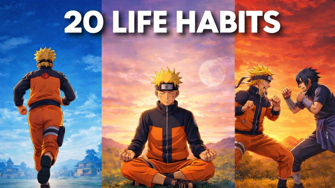 20 Powerful Habits That Will Change Your Life Forever | Anime Motivation 