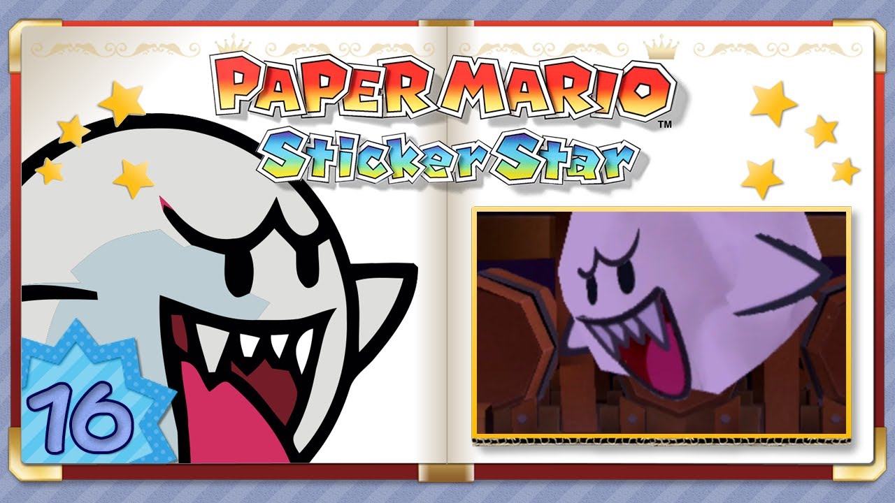 Let's Play FR HD Facecam Paper Mario: Sticker Star - Boo géant