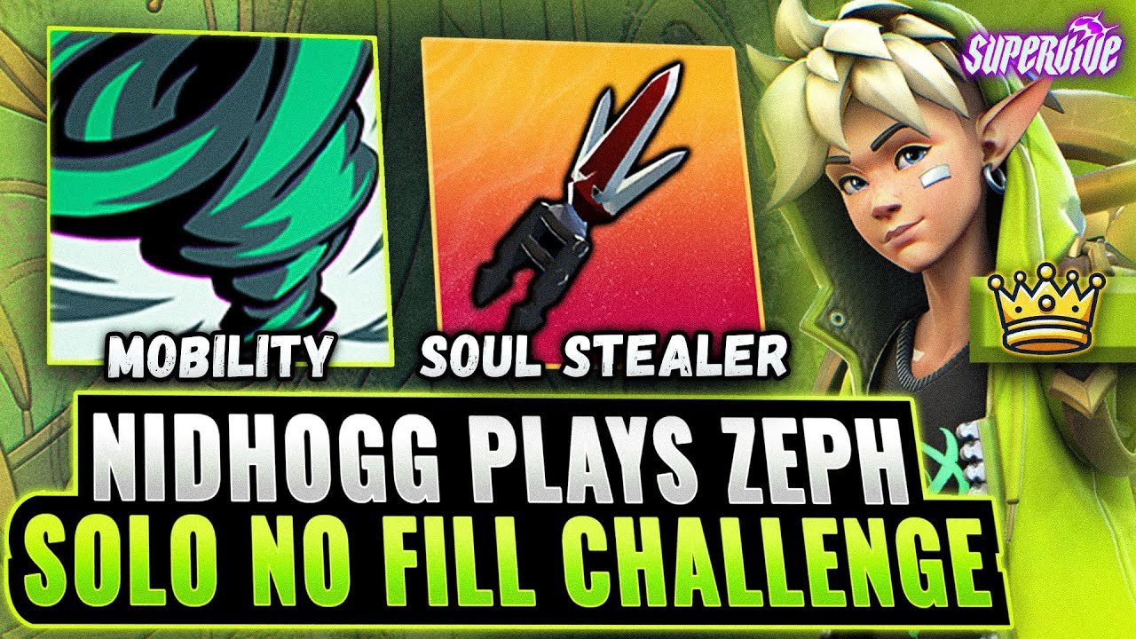 SUPERVIVE Solo No Fill Challenge: Raid Boss Zeph (Soulstealer)