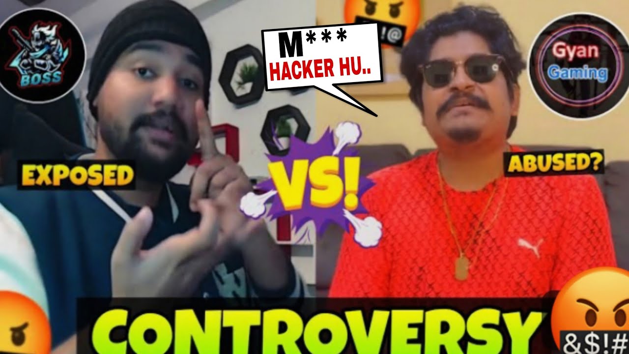 CONTRAVARCY 🤬Gyan gaming vs Boss gaming @GyanGaming @TondeGamer