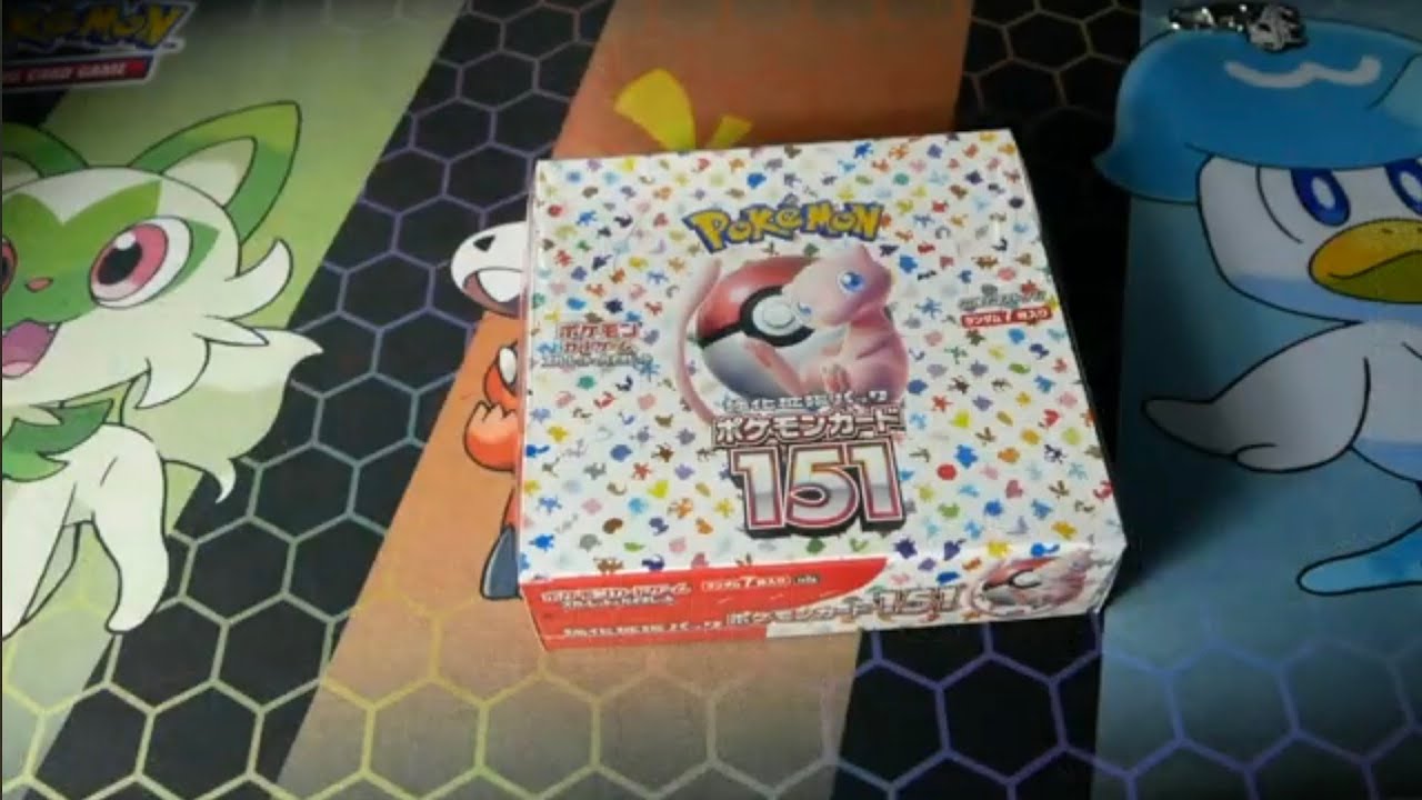 Mi primer caja de  cartas en Japones de Pokemon 151 Booster Box - SV2a