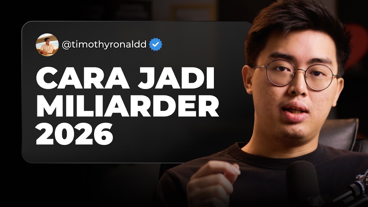 Kalau Gua Mau Jadi Miliarder di Tahun 2026 Dari Nol, Begini Caranya