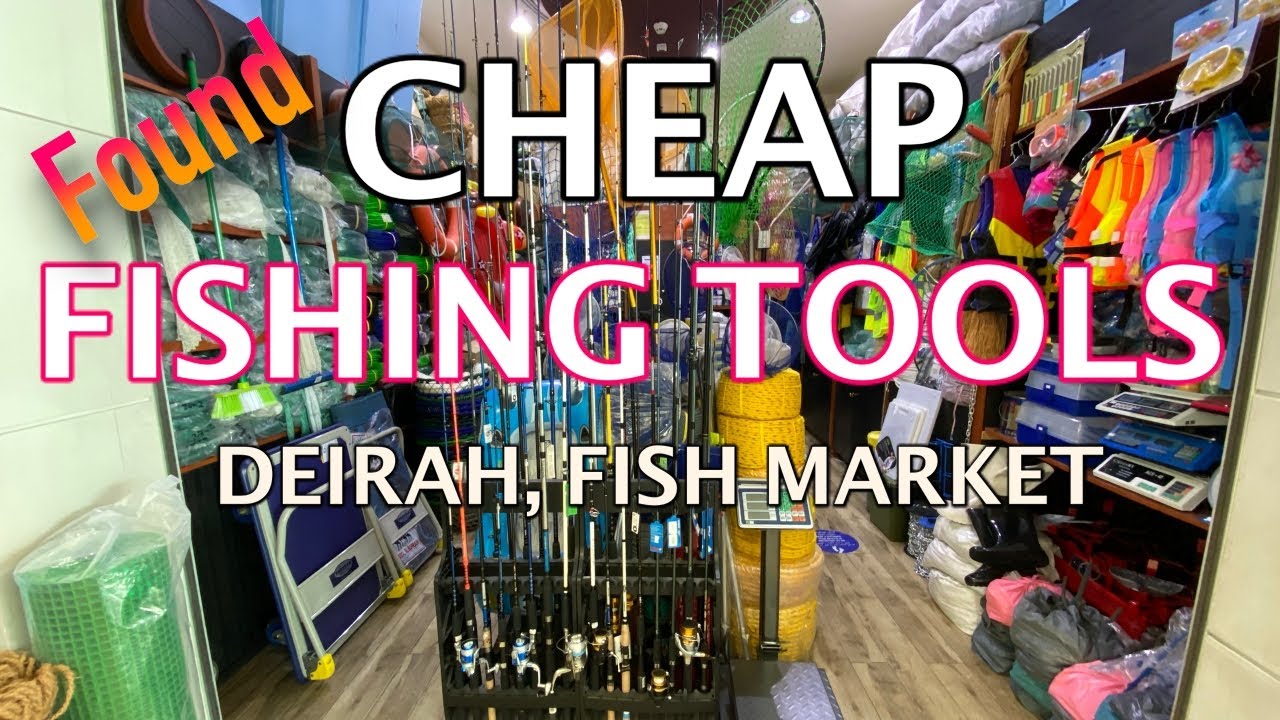 Cheap Fishing Equipment In Deirah, Dubai