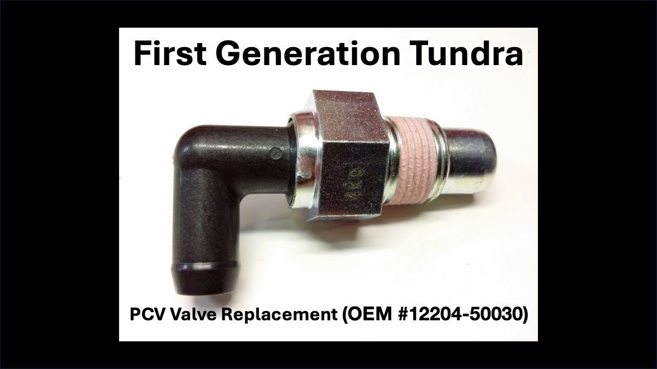 How to Replace the PCV Valve on a 2006 Toyota Tundra