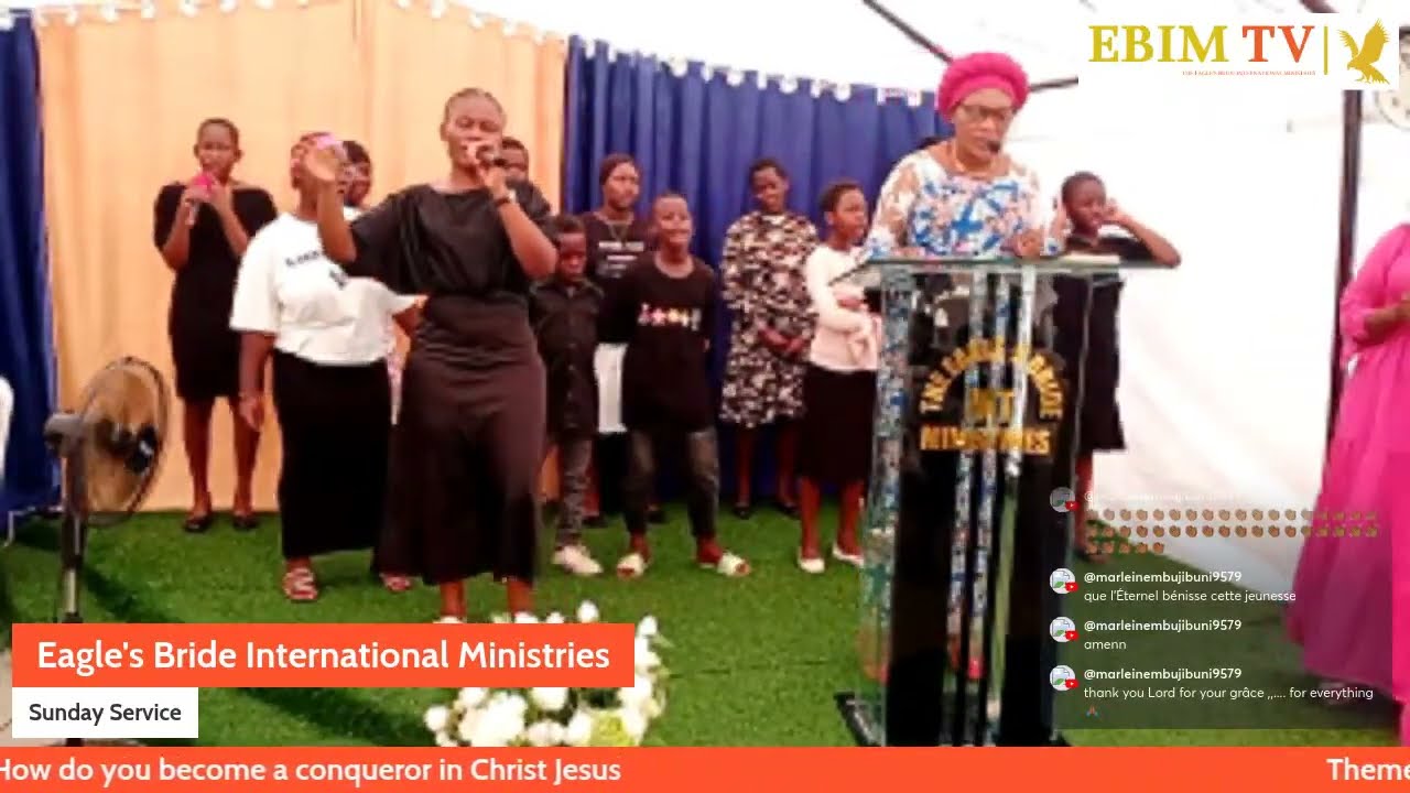 Becoming conquerer in Christ Jesus 🙌🙌🙌🙌🙌🙌🙌// Prophetess Flora Kasongo 