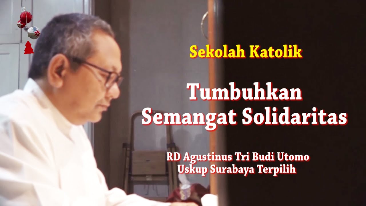 Uskup Surabaya Terpilih |  Romo Didik,| Pesan Natal Bersama  Guru TKK dan SD di Keuskupan Surabaya