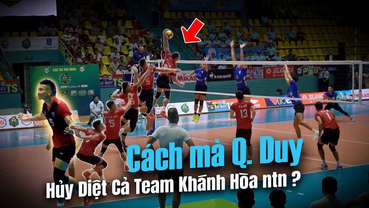 Quốc Duy đối chuyền hay nhất ở thời điểm hiện tại ?? | He started hitting the ball like Nishida