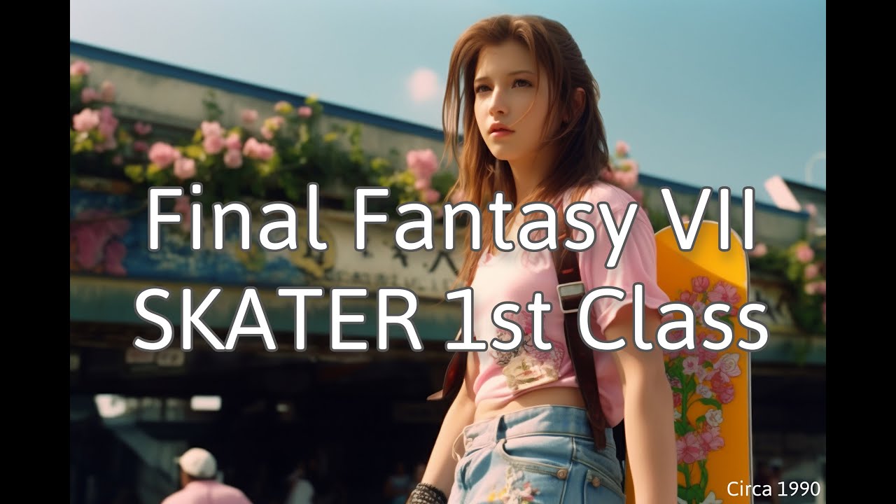 Final Fantasy VII - SKATER 1st Class