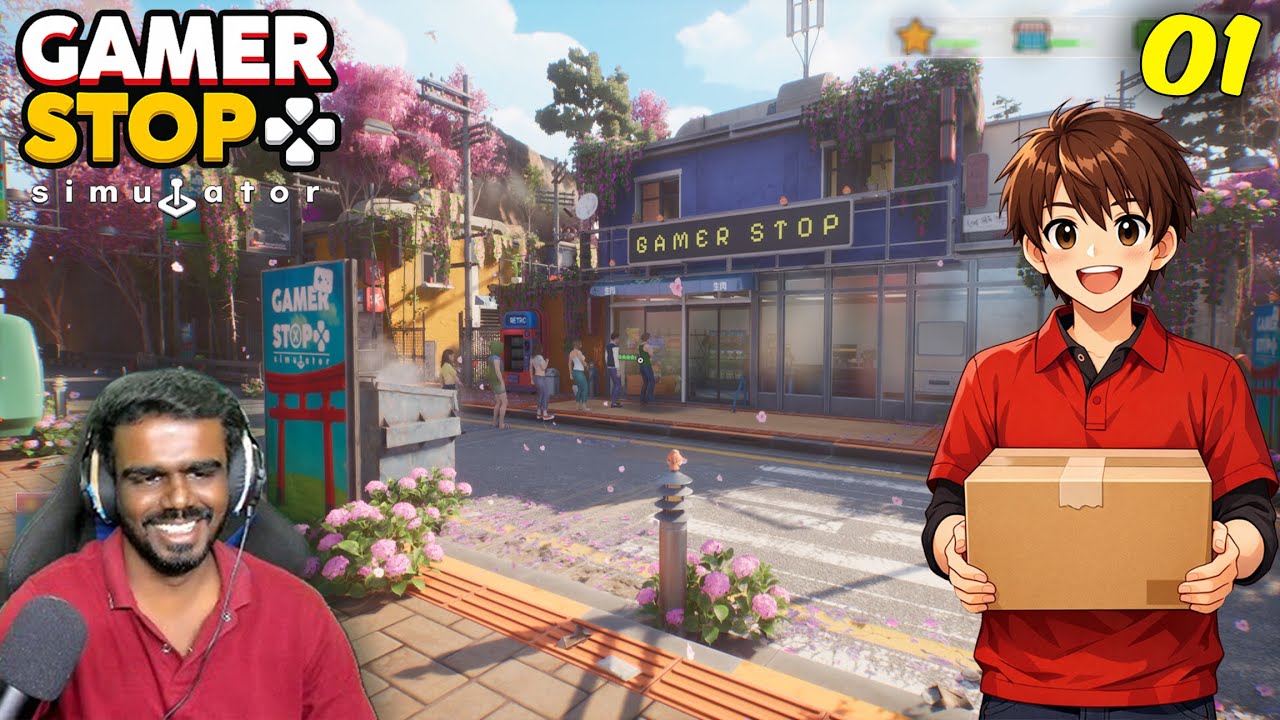 GAMER STOP SIMULATOR GAMEPLAY on தமிழ்.