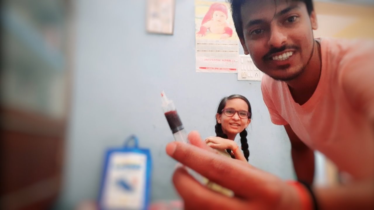 Finally Choti Behn Ne Blood 💉💉 Niklwa Hi liya ❤️😊|| Blood Test || #vlog #familyvlog #dailyvlog