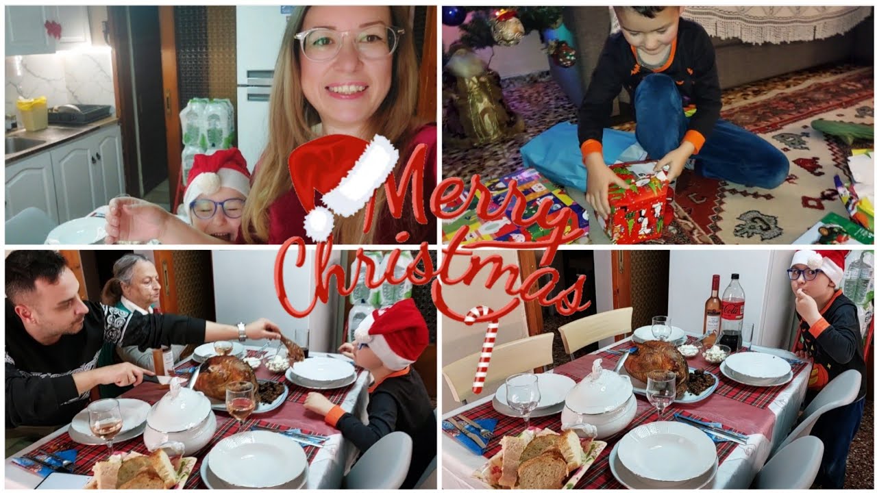 Празднуем Рождество в Греции🎉: утро с подарками, день за вкусным столом 🎄