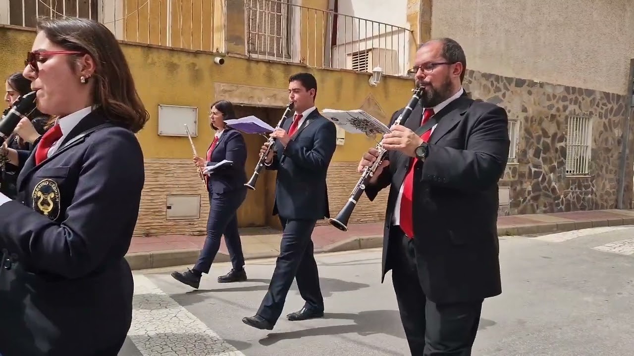 Procesión de San José De la Vega. Banda Maestro Cebrián de Murcia. 19/03/2024