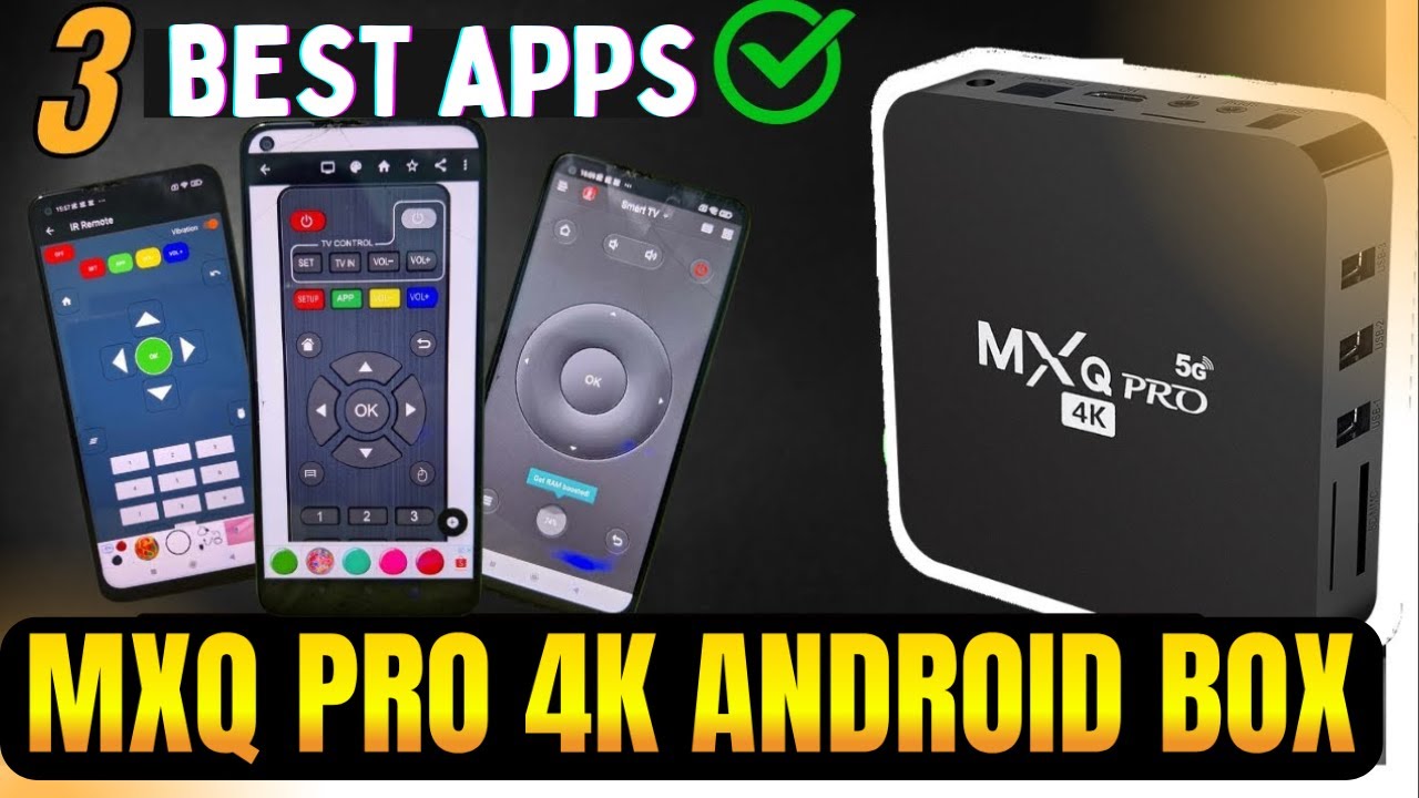 3 Best Universal Remote Control Apps For Android (MXQ 4K TV Box | MX9)