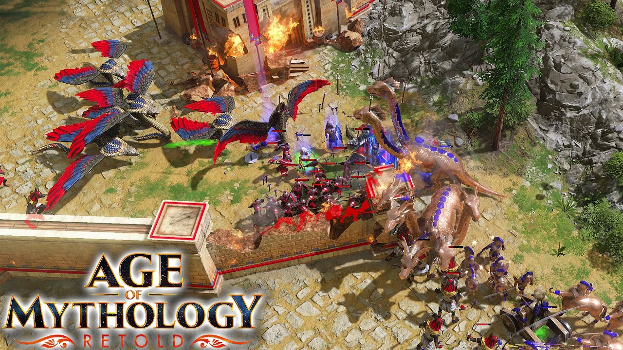 Age Of Mythology: Retold - More Bandits - Titan Difficulty
