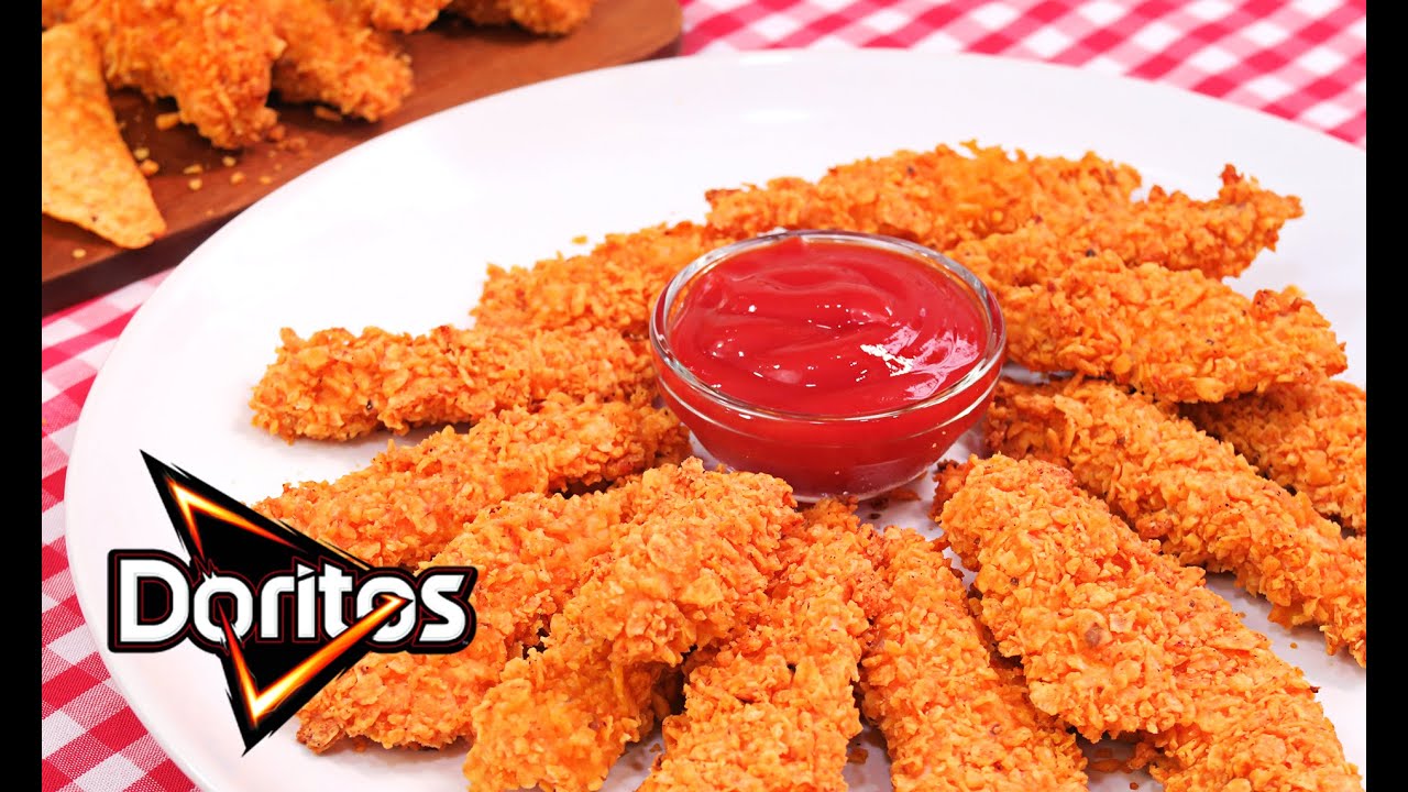 Pollo con Doritos al Horno | Crujiente y Delicioso!