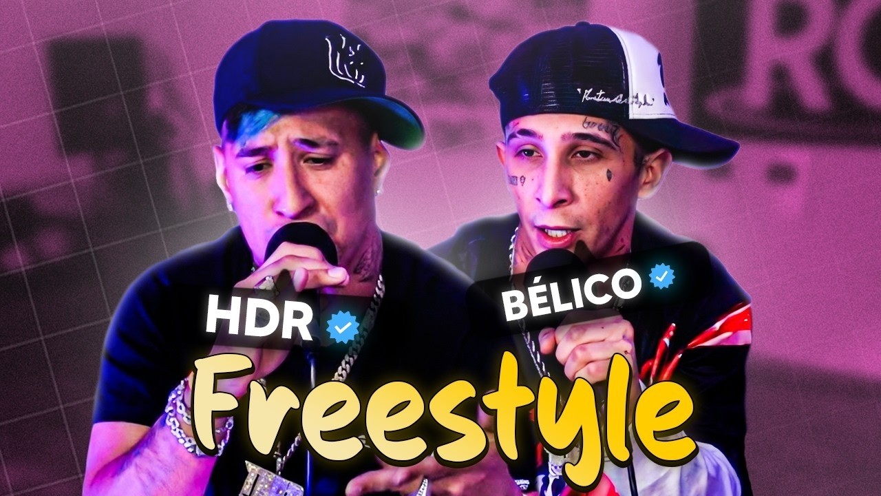 HDR Y BÉLICO SE TIRAN TREMENDO FREESTYLE EN LA RQ HOUSE *AUDIO ARREGLADO*