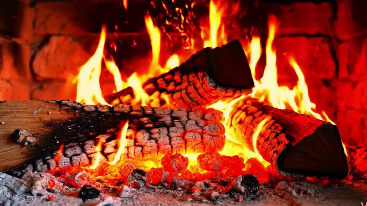 Live Relaxing Fireplace Crackling Sounds | ASMR for Relaxation