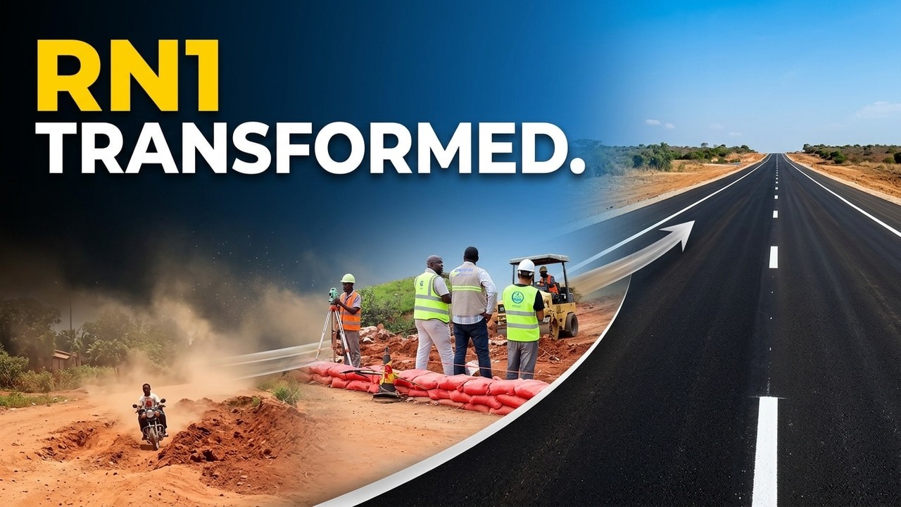 #RDC Route nationale numéro 1 (@RN1), de Mbuji-Mayi au #Kasaï_oriental à Nguba dans le @Lualaba