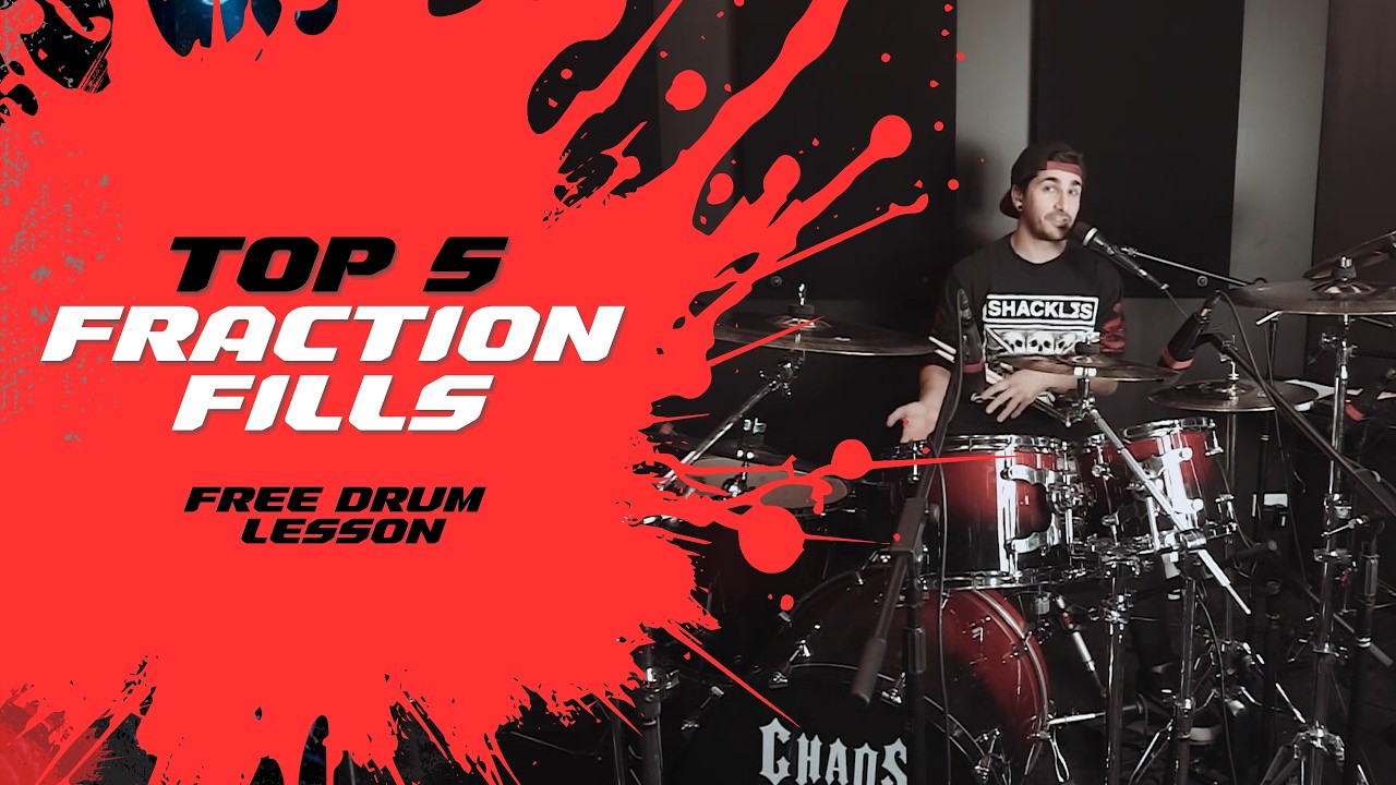 My top 5 Fraction Fills for Metal Drumming