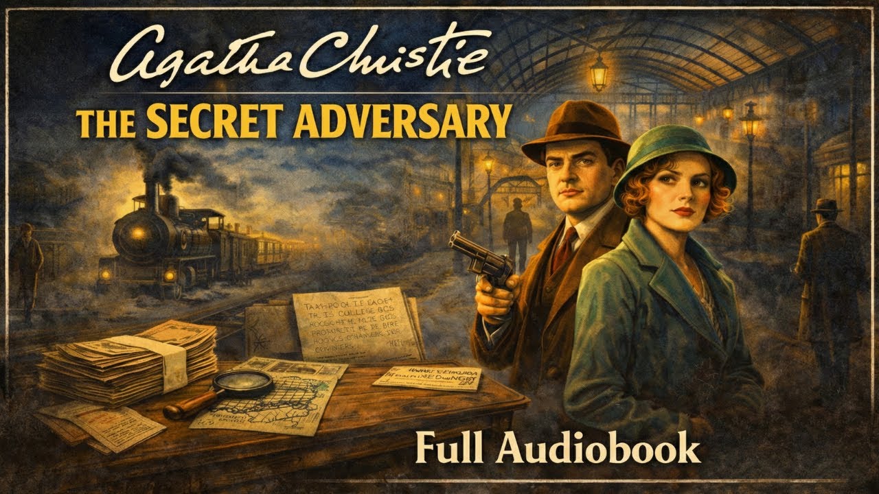 The Secret Adversary – Full Audiobook | Agatha Christie | Tommy and Tuppence | Cozy Classic Mystery
