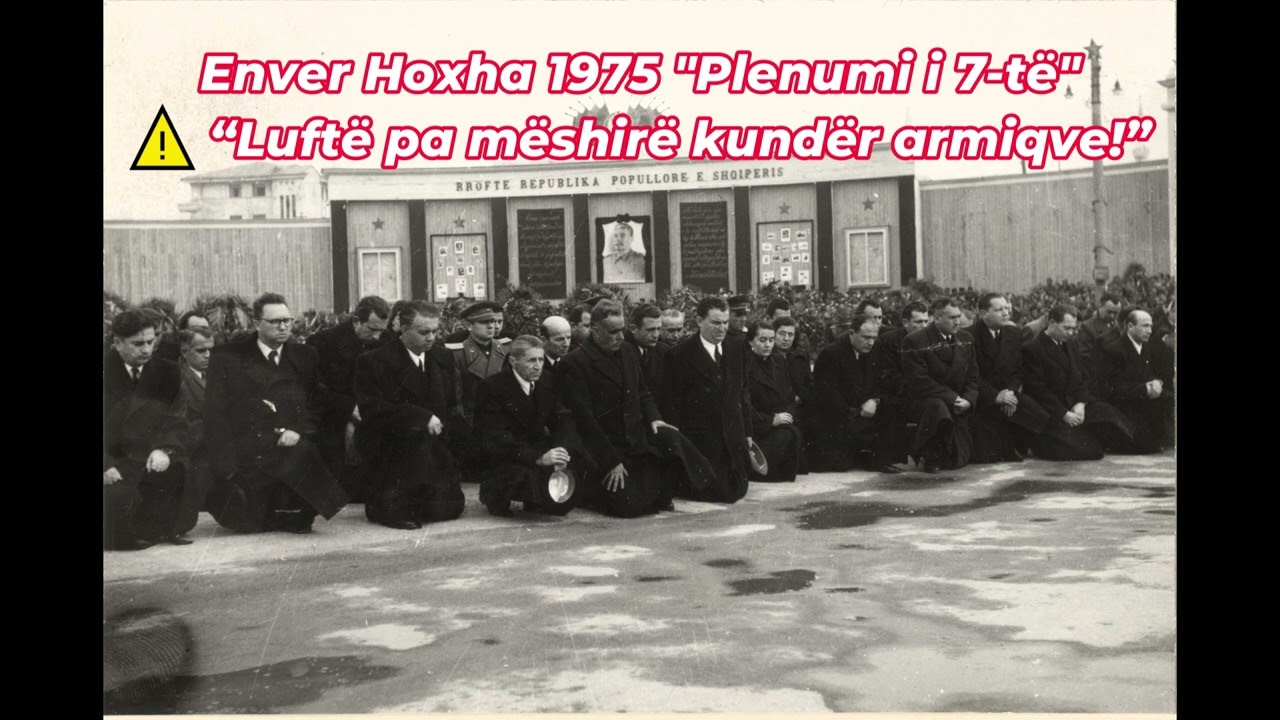Fjala e Enver Hoxhës në Plenumin e PPSH – 29 Maj 1975 | Goditja e grupit armiqësor në naftë