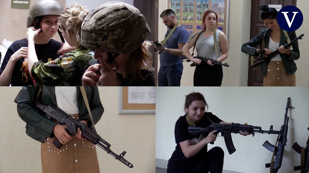 Jóvenes de Odesa se preparan para defender su ciudad