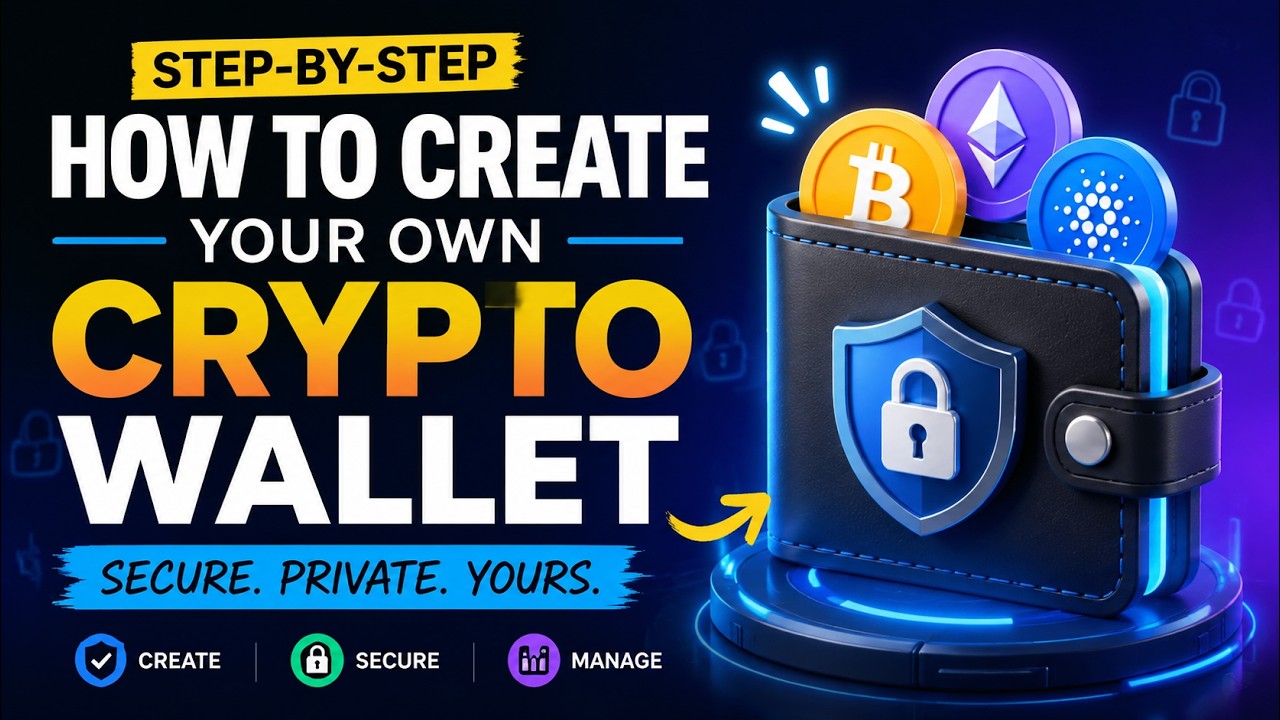 How to Create a Crypto Wallet (Step-by-Step for Beginners 2026)