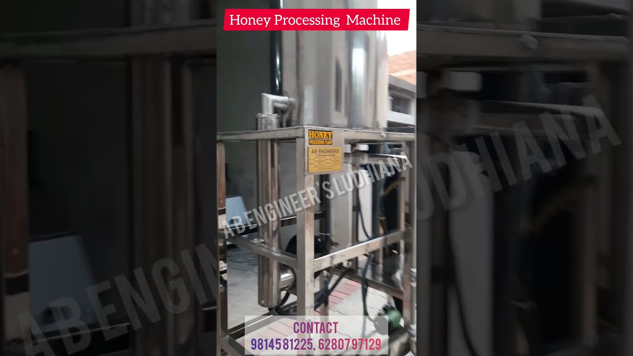 "Ultimate Honey Processing Machine Demo 🍯 | Boost Your Honey Production Efficiency! 