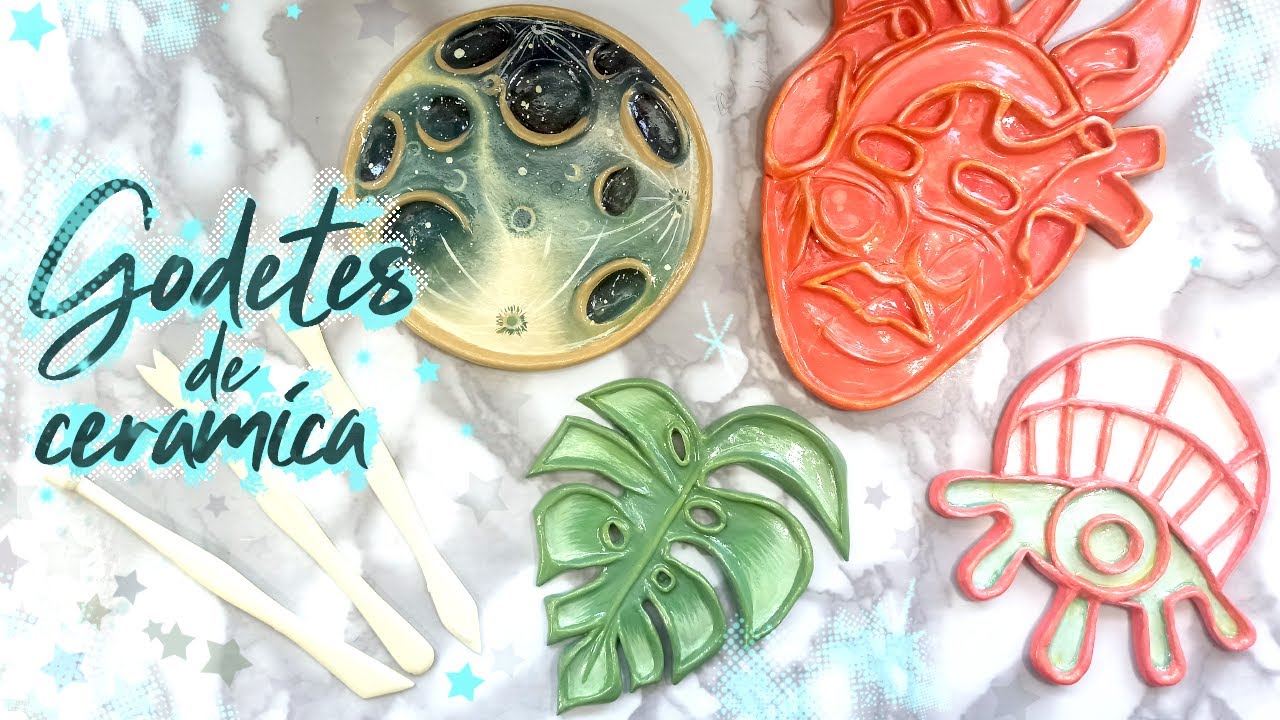 Cómo hacer godetes de cerámica 🎨🖌// TUTORIAL
