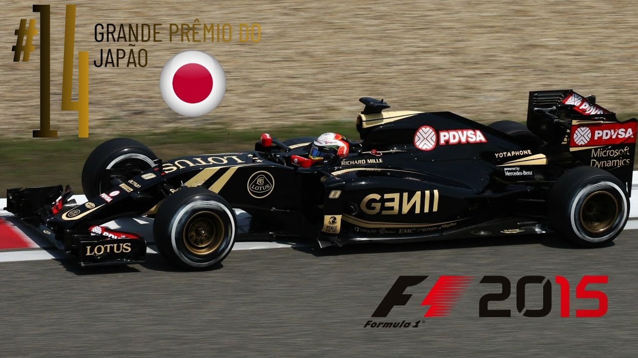 F1 2015 - #14: GRANDE PRÊMIO DA JAPÃO