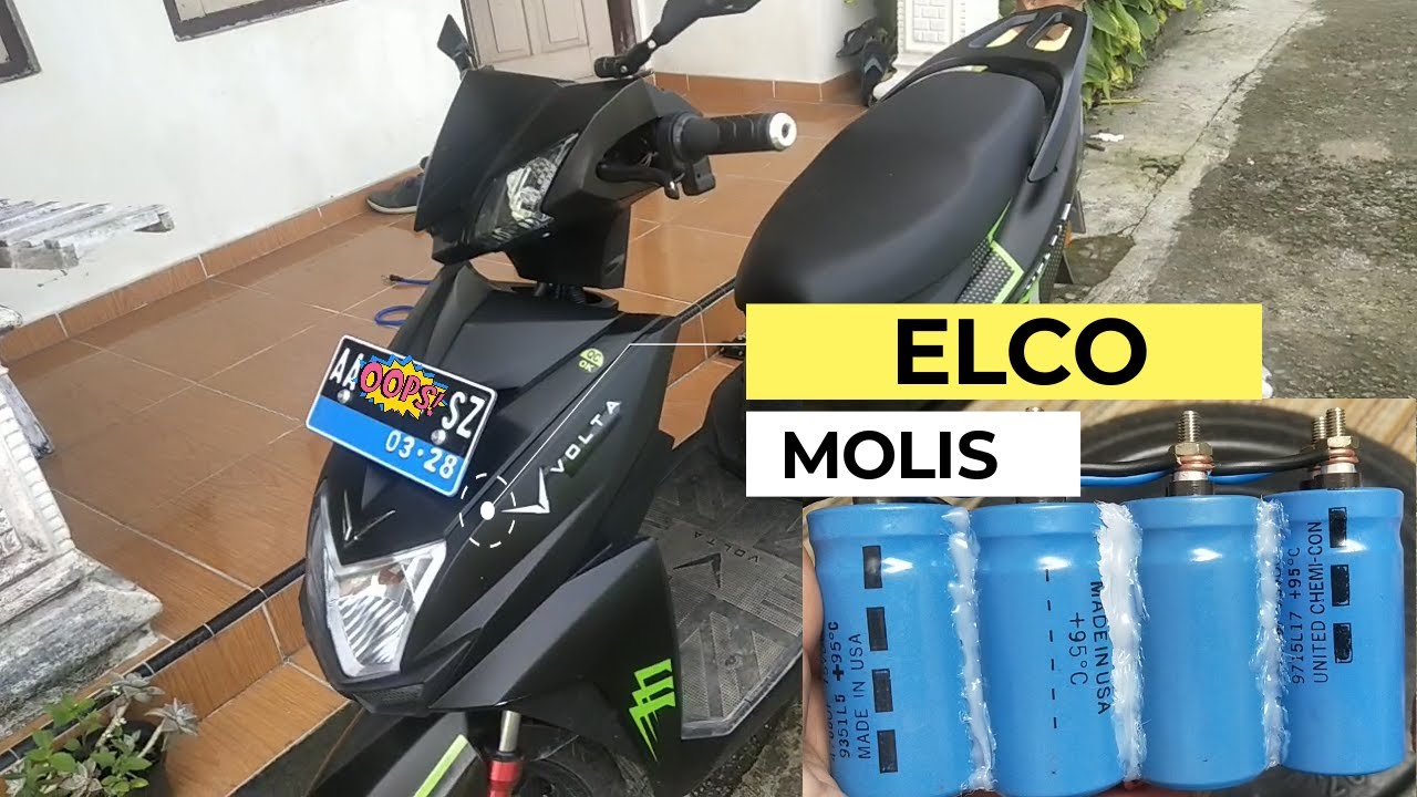 Pasang ELCO di Motor Listrik Volta