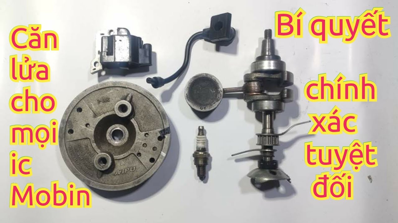 Căn lửa, độ IC máy cắt cỏ | Bí quyết canh tăng lửa chính xác.