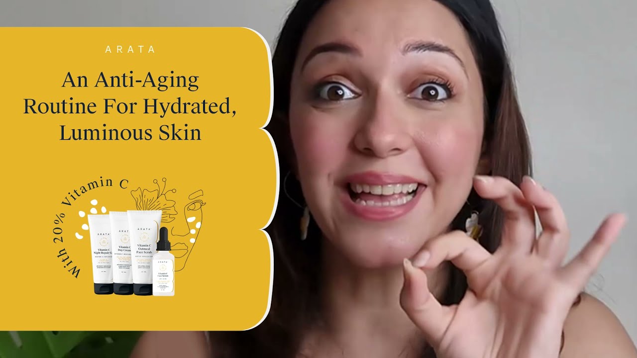 Arata Vitamin C Range | Reduces Dark Spots, Brightens Skin Tone and Repairs Skin with 20% Vitamin C!