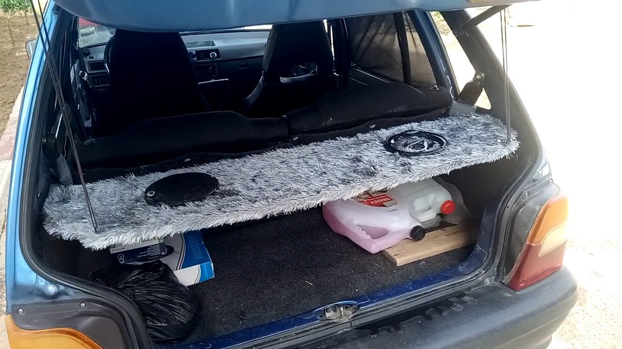 Comment fabriquer la plage arri&egrave;re d'une voiture - كيف تصنع  الطاولة الخلفية لسيارة