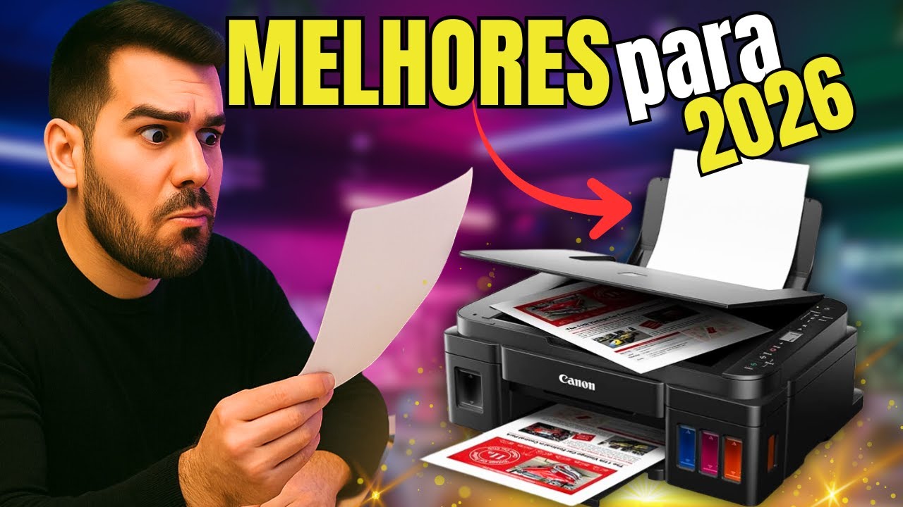 Qual melhor impressora HOJE? Melhores impressoras custo benef&iacute;cio 2025 - melhores impressoras 2026