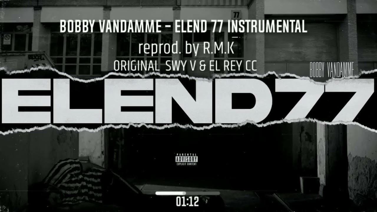 BOBBY VANDAMME - ELEND 77 INSTRUMENTAL (reprod. by R.M.K)