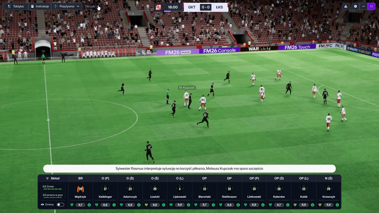 TV JCCI HD 4K reklama FM26 GKS Tychy vs ŁKS ŁÓDŹ