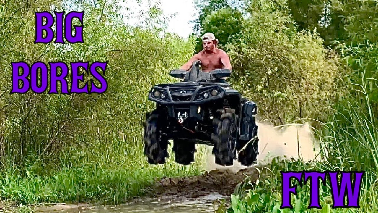 BIG BORES, ASSASSINATORS, and WIDE OPEN THROTTLE make a CANAM FLY!!!