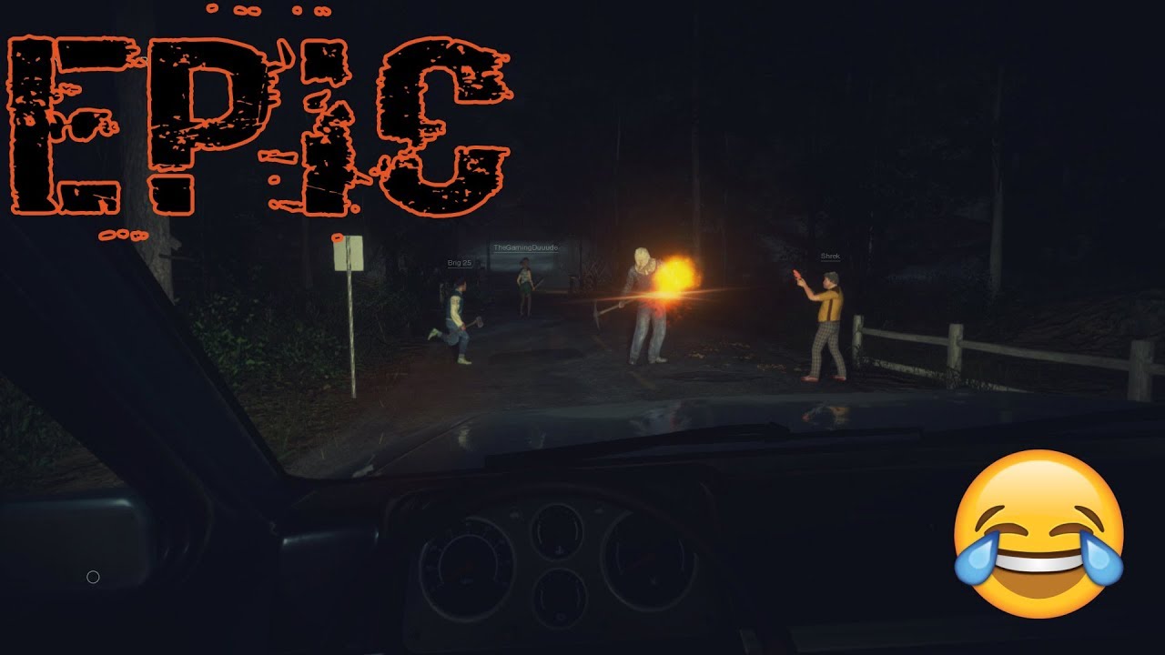 Friday the 13th The Game ქართულად EPIC ძალიან ძალიან მაგარი მომენტები :D